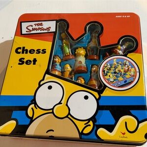 The Simpsons Chess Set - Multicolor